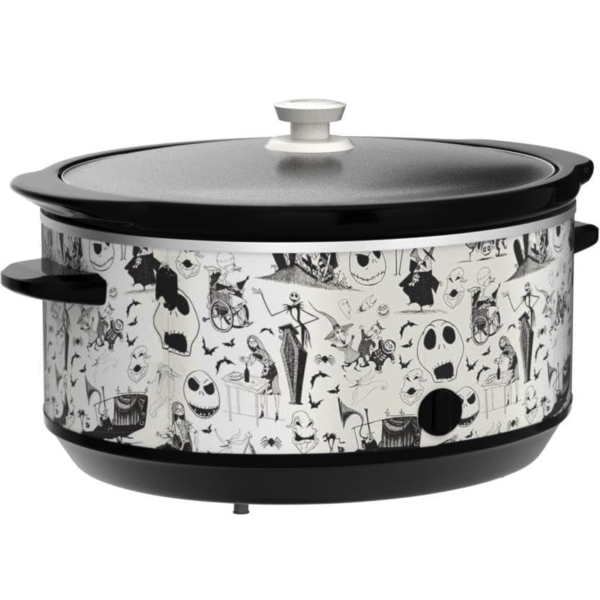 The Nightmare Before Christmas Sketch Pattern Slow Cooker