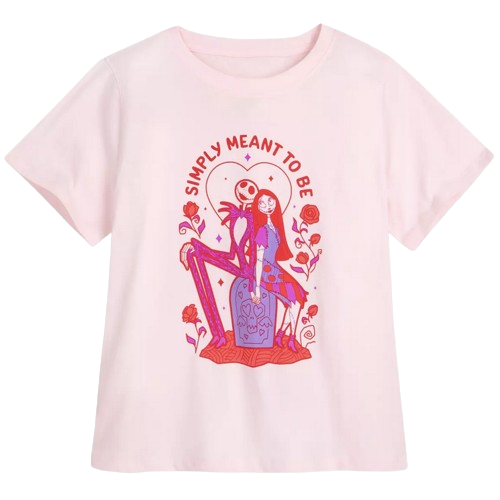 Jack Skellington and Sally Valentine's Day T-Shirt