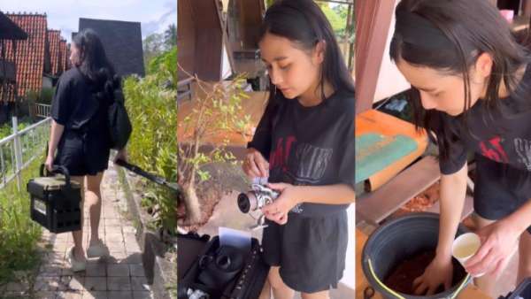 Prilly terlihat sangat well prepared