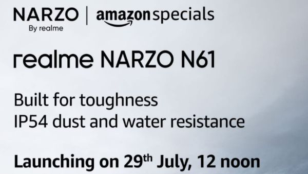 Realme Narzo N61 Launch Date