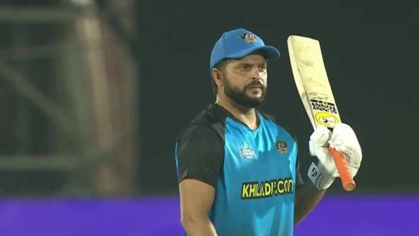 6,6,6,4,4,4.... Suresh Raina's storm came in LLC, shook the world in just 27 balls, played such a big innings 2