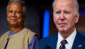 Joe Biden meets Muhammad Yunus at UN General Assembly