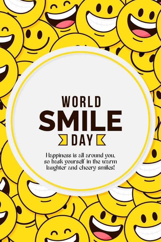 World smile day 2024 poster. (Photo Credit: Pinterest)