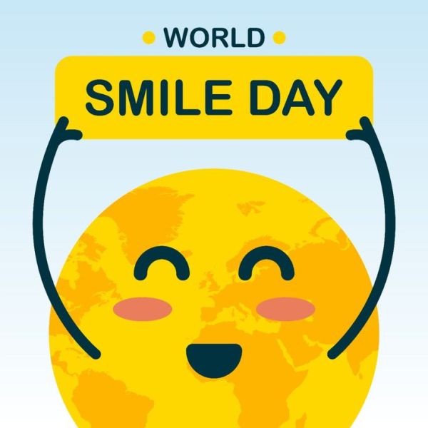 World Smile Day 2024 poster. (Photo Credit: Pinterest)