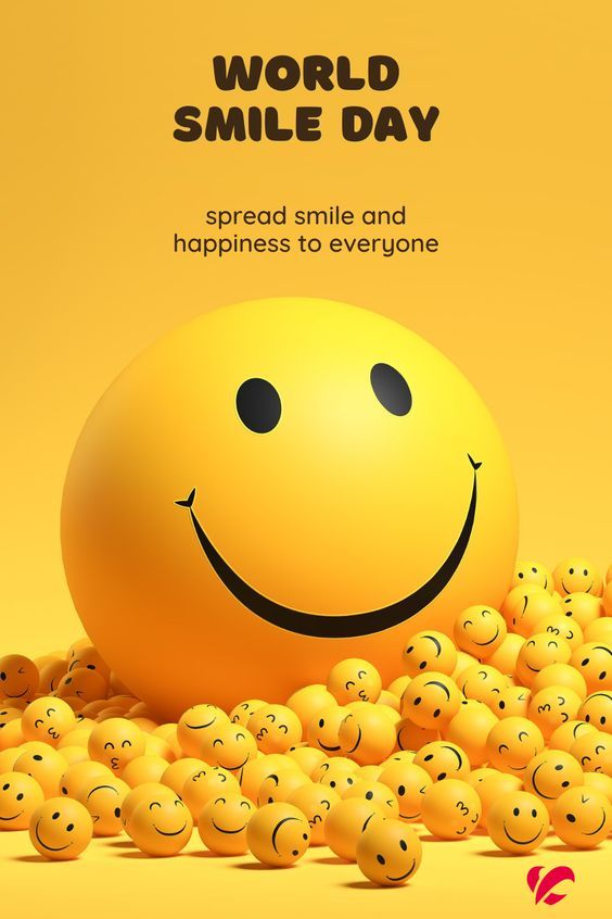 World Smile Day 2024 post. (Photo Credit: Pinterest)