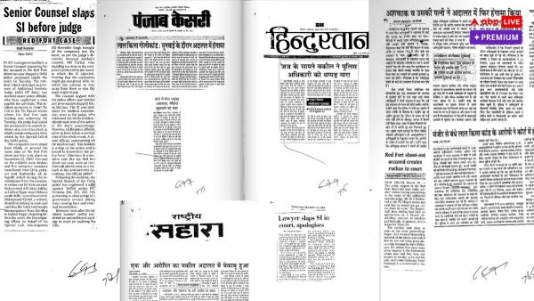 News reports recorded in 2000 Red Fort attack case files about disruptions in courts caused by main accused Mohd. Arif and his lawyer