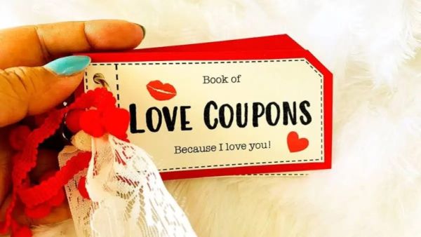 Love Coupon Book Design