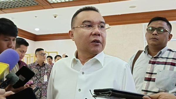 Ketua Harian DPP Partai Gerindra Sufmi Dasco Ahmad. (Fersianus Waku)