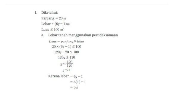 Kunci Jawaban Matematika Kelas 8 Halaman 131 Kurikulum Merdeka nomor 1.