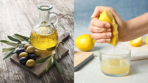 Lemon juice and olive oil together can bring back the new shine to your old furniture. 