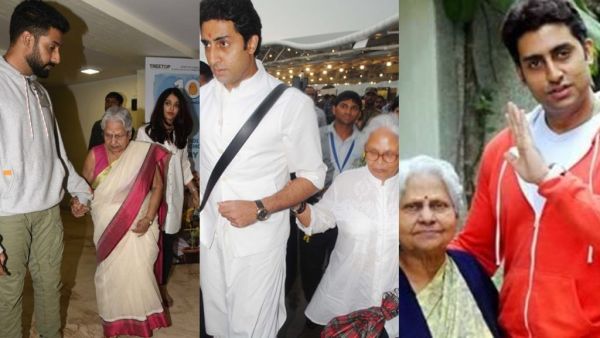 jaya bachchan mother indira bhaduri bonding with abhishek bachchan aishwarya rai amitabh bachchan family