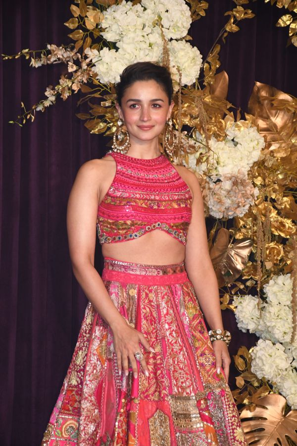 Alia Bhatt at Manish Malhotra's Diwali BAsh