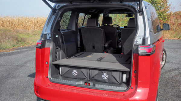 2025 VW ID. Buzz trunk open