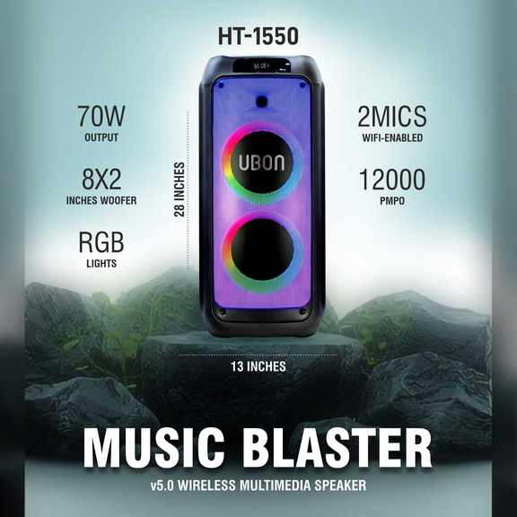 Ubon Music Blaster HT-1550 Multimedia Speaker | ubonindia.com