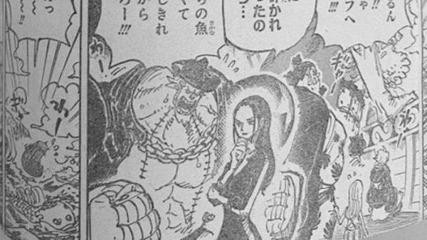 Franky Robin Jinbei Raw Manga One Piece Chapter 1126