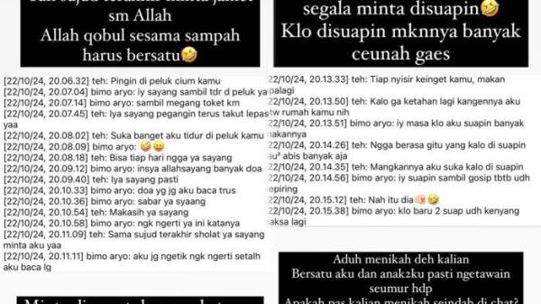 Isi WA Maesa Asila pelakor selingkuhan Bimo Arya saat Siti Septi Ariyanti umroh