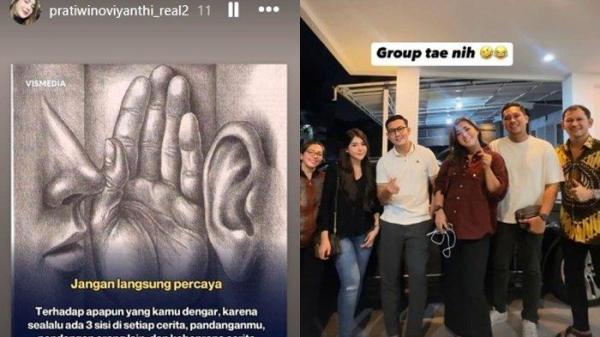 Postingan terakhir Pratiwi Noviyanthi bak menunjukkan reaksinya s