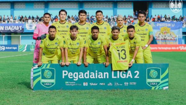 Potret skuad PSIM Yogyakarta di gelaran Liga 2 2024.