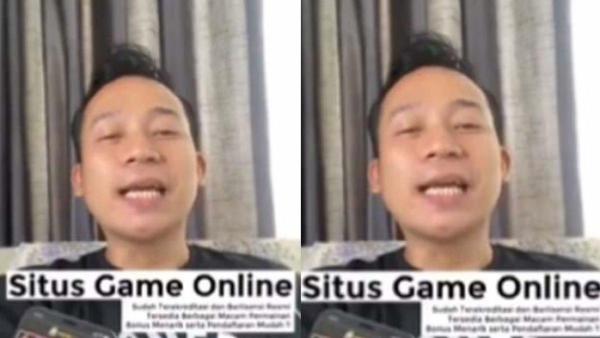 Klarifikasi Denny Cagur diduga promosi judi online.