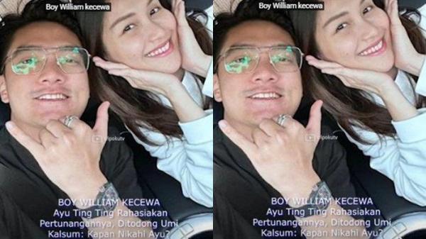 Video Boy William Kecewa Ayu Ting Ting Rahasiakan Pertunangannya, Kini Ditodong Umi Nikahi Putrinya