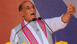 Union Defence Minister Rajnath Singh