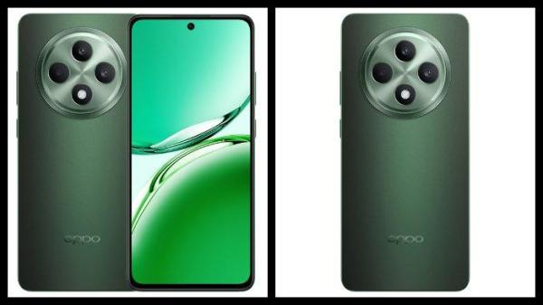 Oppo Reno12 F 5G warna Olive Green