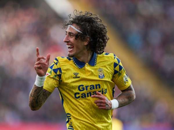 Las Palmas forward Fabio Silva in November 2024.