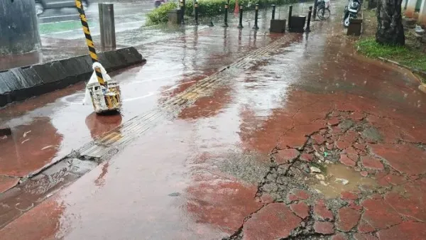 TKP penemuan mayat di Menteng Pulo (Fawdi/detikcom)