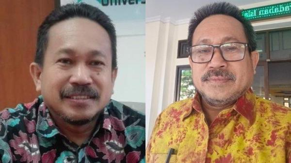 Kolase foto Andi Ibrahim Bos Sindikat Uang Palsu di Kampus UIN Makassar. Terkuak tabiatnya. Pantesan Mahasiswa Tak Menyangka.