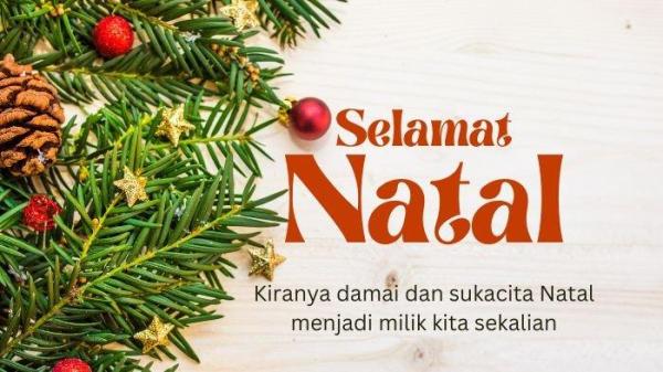 Poster Ucapan Selamat Natal 2024