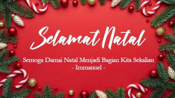 Poster Ucapan Selamat Natal 2024