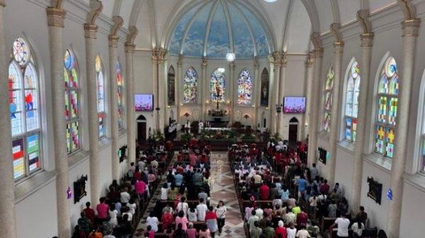 Gereja Kepanjen yang menjadi tertua di Surabaya