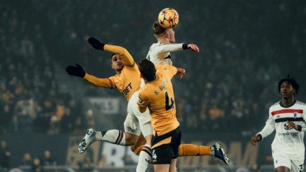 Aksi duel Wolves vs Manchester United pada laga Boxing Day pekan ke-18 Liga Inggris, Jumat (27/12/2024) dini hari WIB.