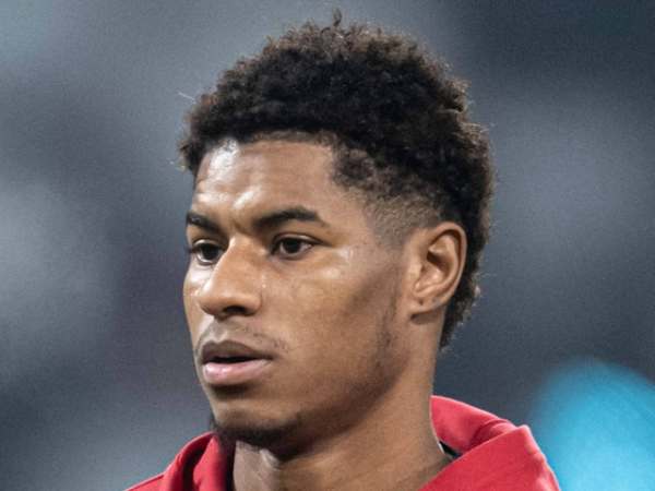 Manchester United forward Marcus Rashford on November 12, 2024