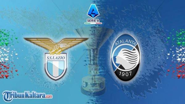 Lazio vs Atalanta di Liga Italia. 