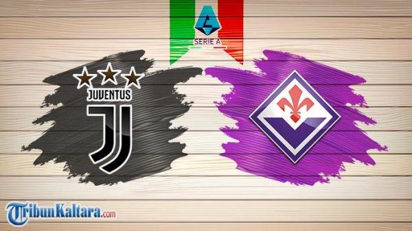 Juventus vs Fiorentina di Liga Italia. 