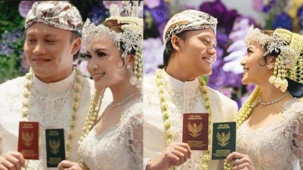 Rizky Febian dan Mahalini sudah akad nikah ulang.