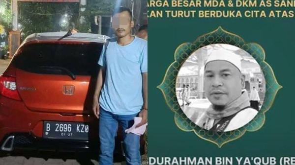 Ajat Sudrajat (kiri), penyewa mobil rental milik Ilyas Abdurrahman. Dia disebut sudah ditangkap oleh polisi. Akibat permasalahan mobil yang disewa Ajat, Ilyas harus meregang nyawa usai ditembak di rest area Tol Tangerang-Merak, Banten pada Rabu (1/1/2025).