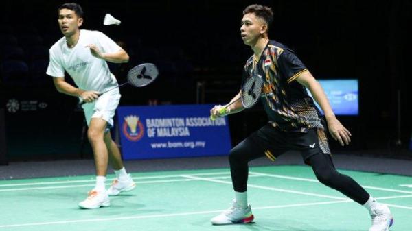 Fajar dan Rian Latihan Malaysia Open 2025