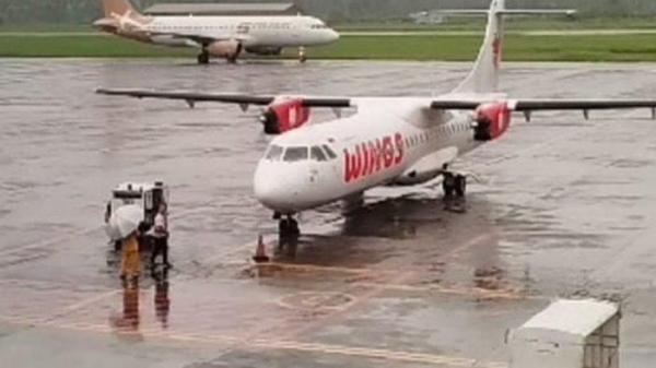 Pesawat Wings Air rute Makassar - Ternate dialihkan ke Bandara Internasional Sam Ratulangi Manado, Jumat (16/06/2023).