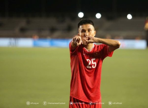 Midfielder Doan Ngoc Tan. Photo from Tans Facebook