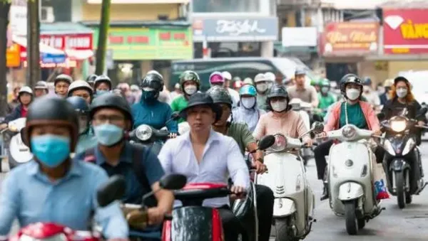 Jalan raya Vietnam.