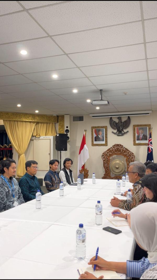 Audiensi Kelurahan LPDP Monash University di Australia dengan Konsul Jenderal RI untuk Negara Bagian Victoria dan Tasmania