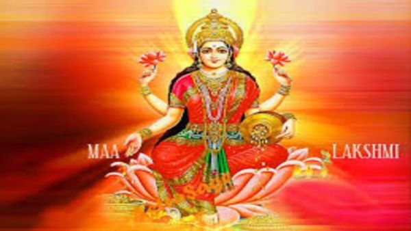 Goddess Lakshmi appeared as the eighth gem during the churning of the ocean of gods and demons.