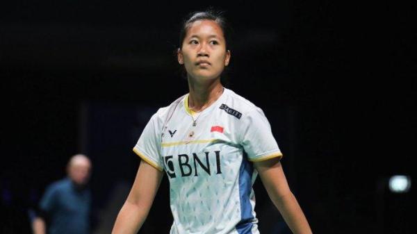 Pebulutangkis tunggal putri Indonesia, Putri Kusuma Wardani, terhenti di babak pertama Denmark Open 2023.