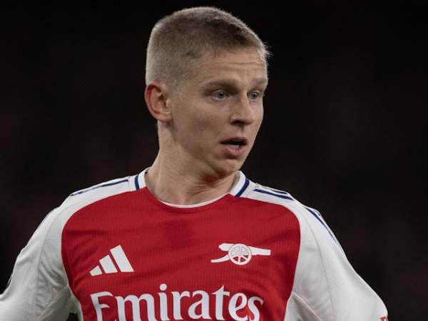 Arsenal's Oleksandr Zinchenko pictured on December 4, 2024