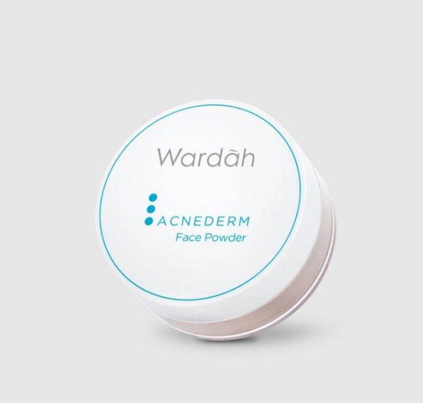 Wardah Acnederm Loose Powder. Sumber: wardahbeauty.com