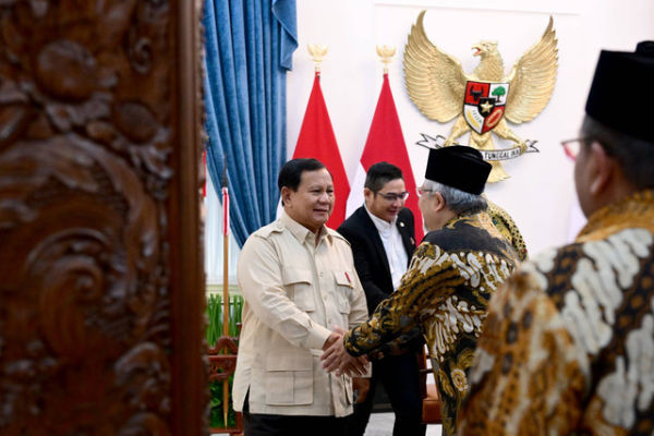 Presiden Prabowo Subianto bertemu dengan panitia kerja (panja) haji di Kantor Presiden, Kompleks Istana Kepresidenan, Jakarta Pusat, Selasa (7/1/2025). Foto: Muchlis Jr/Biro Pers Sekretariat Presiden