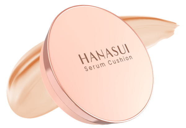 Cushion yang bagus dan glowing. Foto adalah Hanasui Serum Cushion. Sumber: hanasui.id