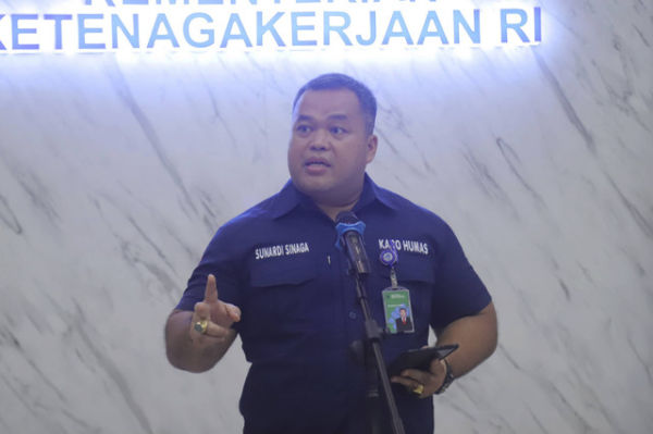 Kepala Biro Humas Kementerian Ketenagakerjaan (Kemnaker) Sunardi Manampiar Sinaga. Foto: Dok. Humas Kemnaker